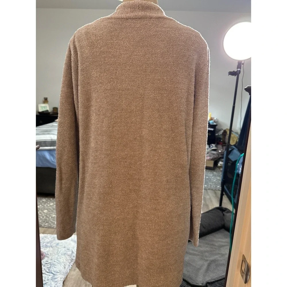 Barefoot Dreams Bamboo Chic Open Front Duster Light Gray 1X ,‎ Cloud Soft, Cozy